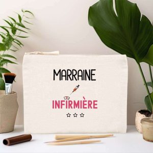 pochette marraine infirmière
