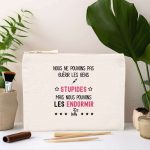 pochette infirmiere guerir gens stupides