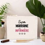 Pochette super marraine infirmière