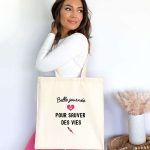 tote bag belle journée pour sauver des vies