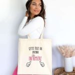 tote bag cette fille va devenir infirmière