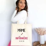 Tote bag Mamie infirmière