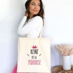 Tote bag reine de la piquouse