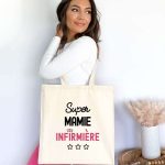 Tote bag super mamie infirmière