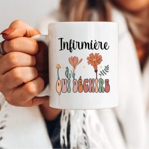 mug infirmiere qui dechire boheme boho femme