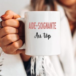 Mug aide-soignante au top