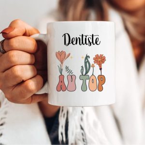 Mug dentiste au top boheme boho femme