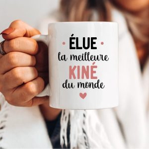 Mug élue meilleure kiné du monde