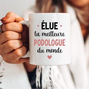 Mug élue meilleure podologue du monde