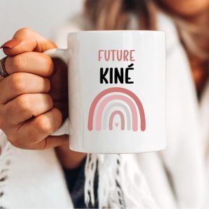 Mug future kiné arc-en-ciel femme