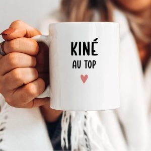 Mug kiné au top cœur femme