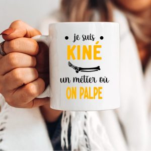 Mug kiné métier où on palpe