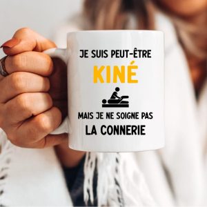 Mug kiné peux pas soigner connerie