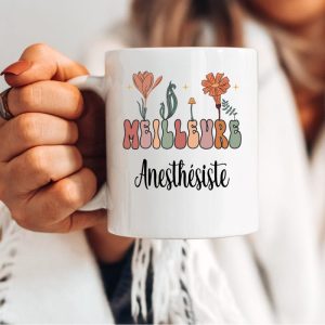 Mug meilleure anesthésiste boheme boho femme