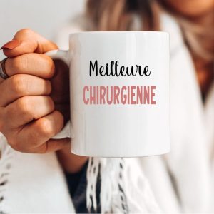 Mug meilleure chirurgienne femme