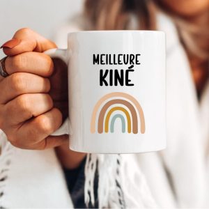 Mug meilleure kiné boho femme