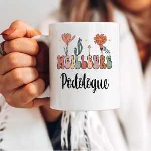 Mug meilleure podologue boheme boho femme