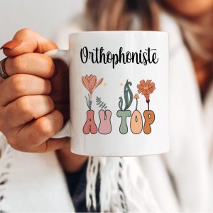 Mug orthophoniste au top boheme boho femme