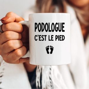Mug podologue c'est le pied