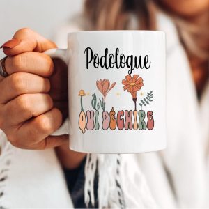 Mug podologue qui déchire boheme boho femme