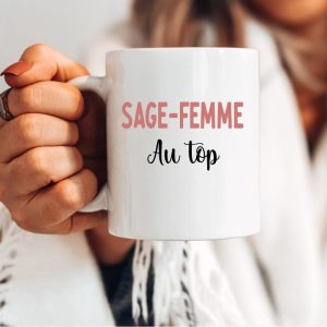 Mug sage-femme au top