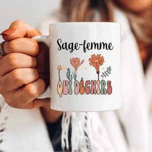 Mug sage-femme qui déchire boheme boho