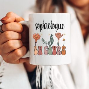 Mug sophrologue en cours boheme boho femme