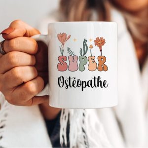 Mug super ostéopathe boheme boho femme