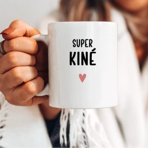 Mug super kiné cœur femme