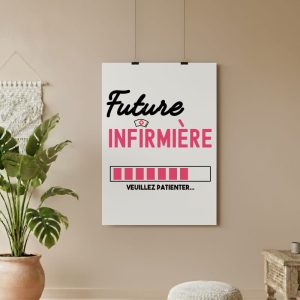 affiche future infirmière