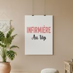 affiche infirmière au top