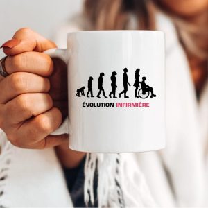 mug infirmière évolution