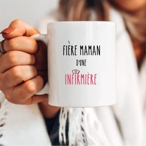 mug fière maman infirmière