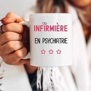 mug infirmière en psychiatrie