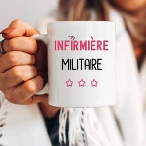 mug infirmière militaire