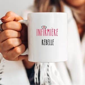 mug infirmière rebelle
