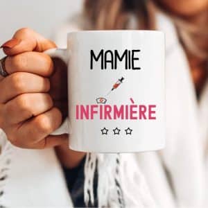 mug mamie infirmière