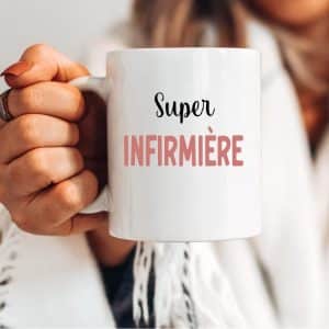 mug super infirmière