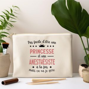 pochette anesthésiste princesse pas facile