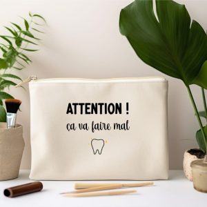 pochette dentiste attention ça va faire mal