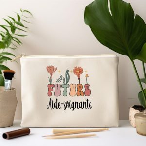 pochette future aide-soignante boheme boho femme