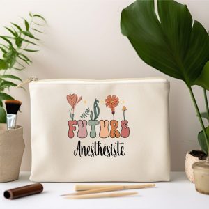 pochette future anesthésiste boheme boho femme