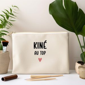 pochette kiné au top cœur femme