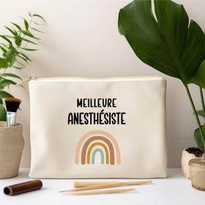 pochette meilleure anesthésiste boho femme