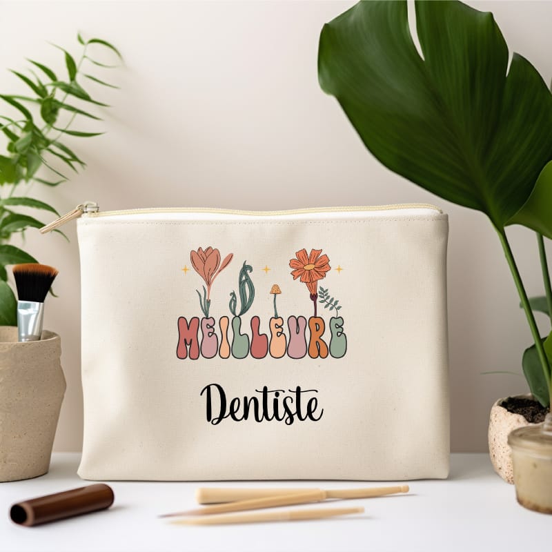 pochette meilleure dentiste boheme boho femme