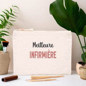 Pochette meilleure infirmière femme