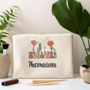 pochette meilleure pharmacienne boheme boho femme