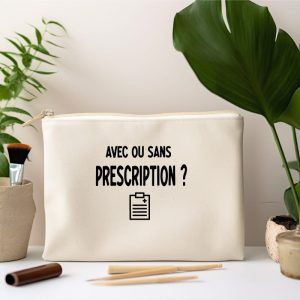 pochette pharmacienne avec ou sans prescription