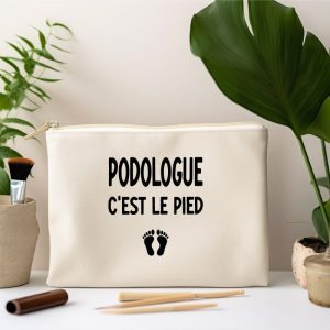 pochette podologue c'est le pied