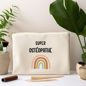 pochette super ostéopathe boho femme